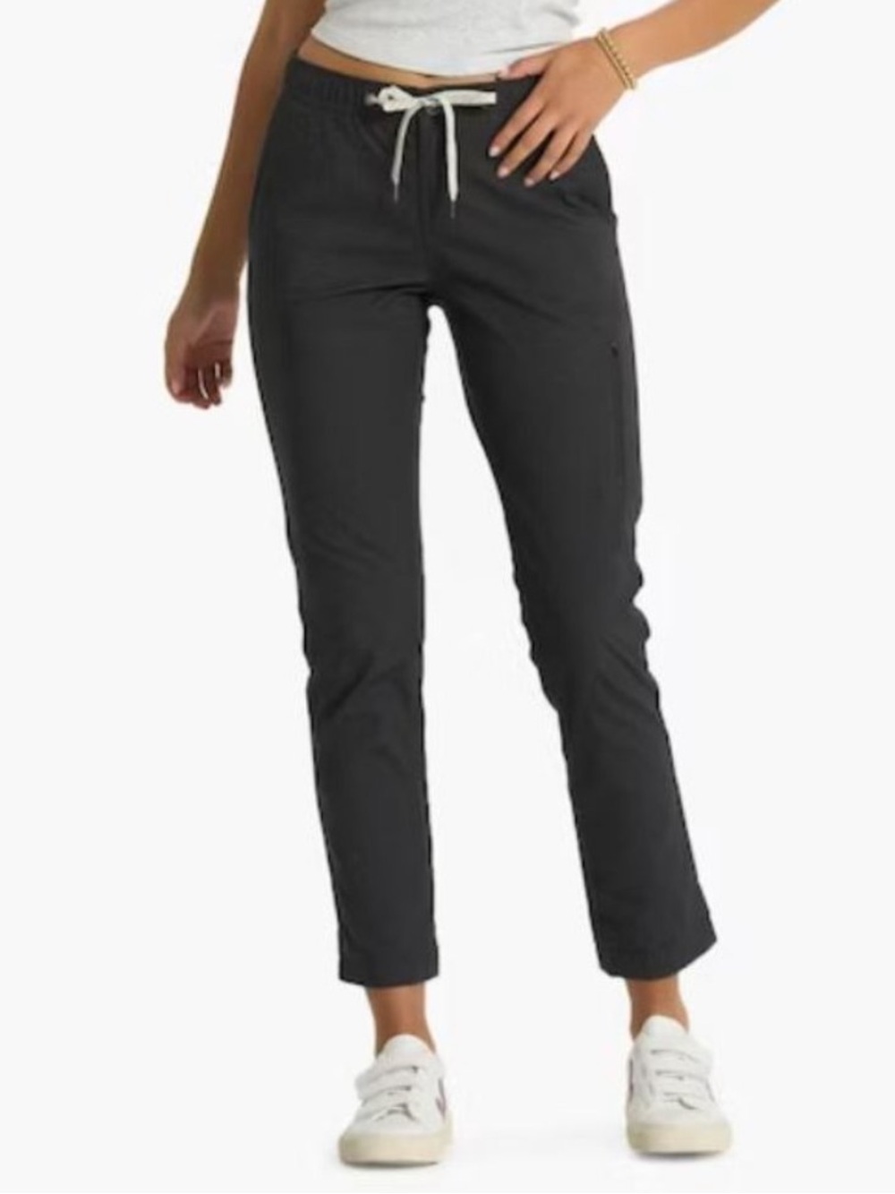 Vuori Ripstop Charcoal Drawstring Pants Large